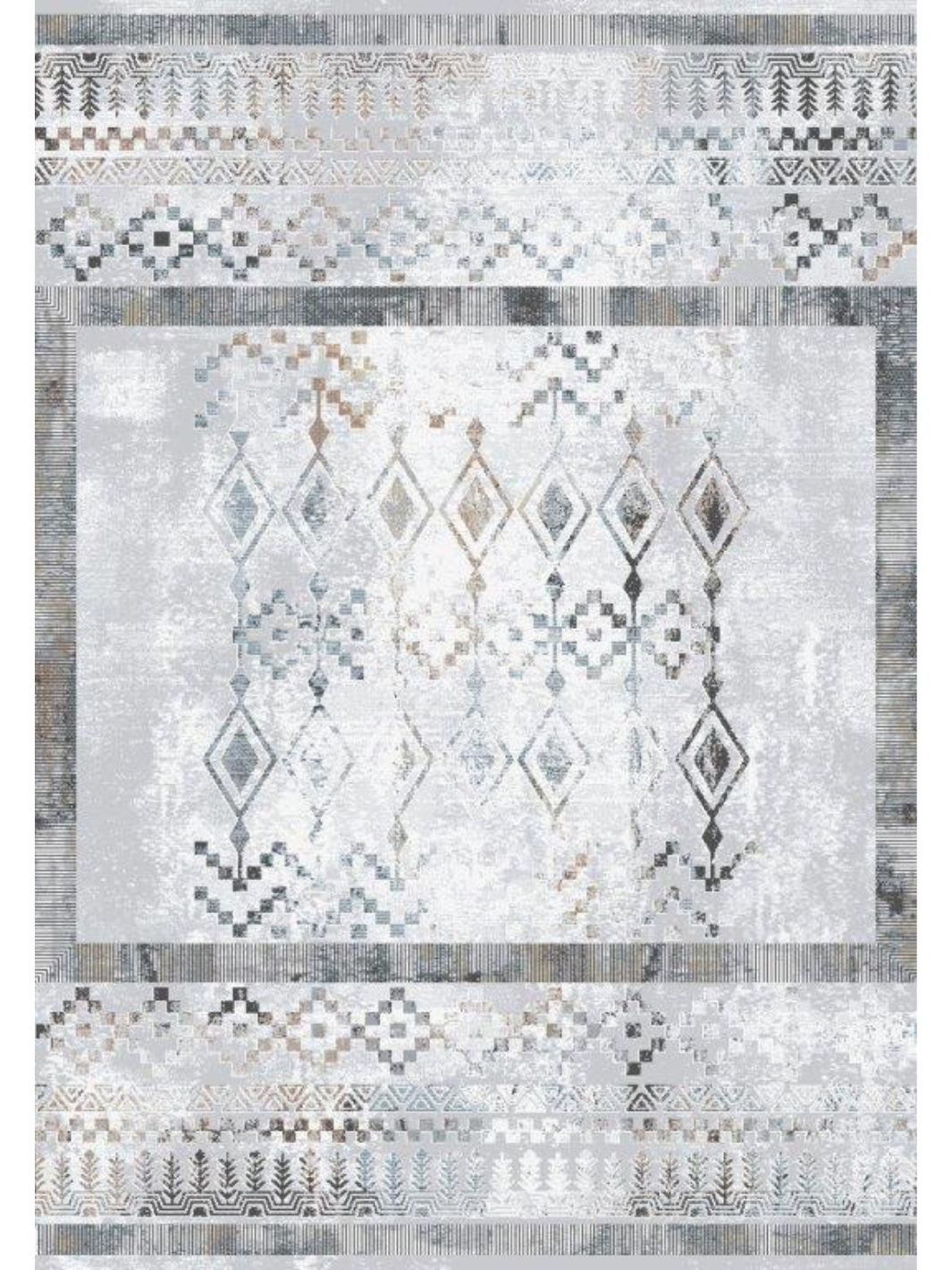 Ali Multi Ethnic Boho Tribal Rug