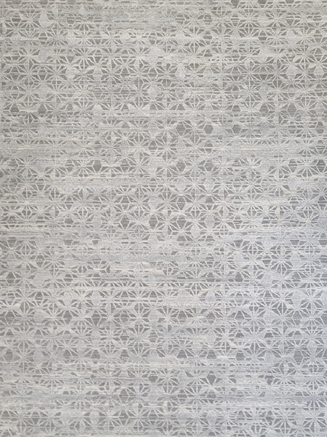 Diana Grey Geometric Abstract Rug