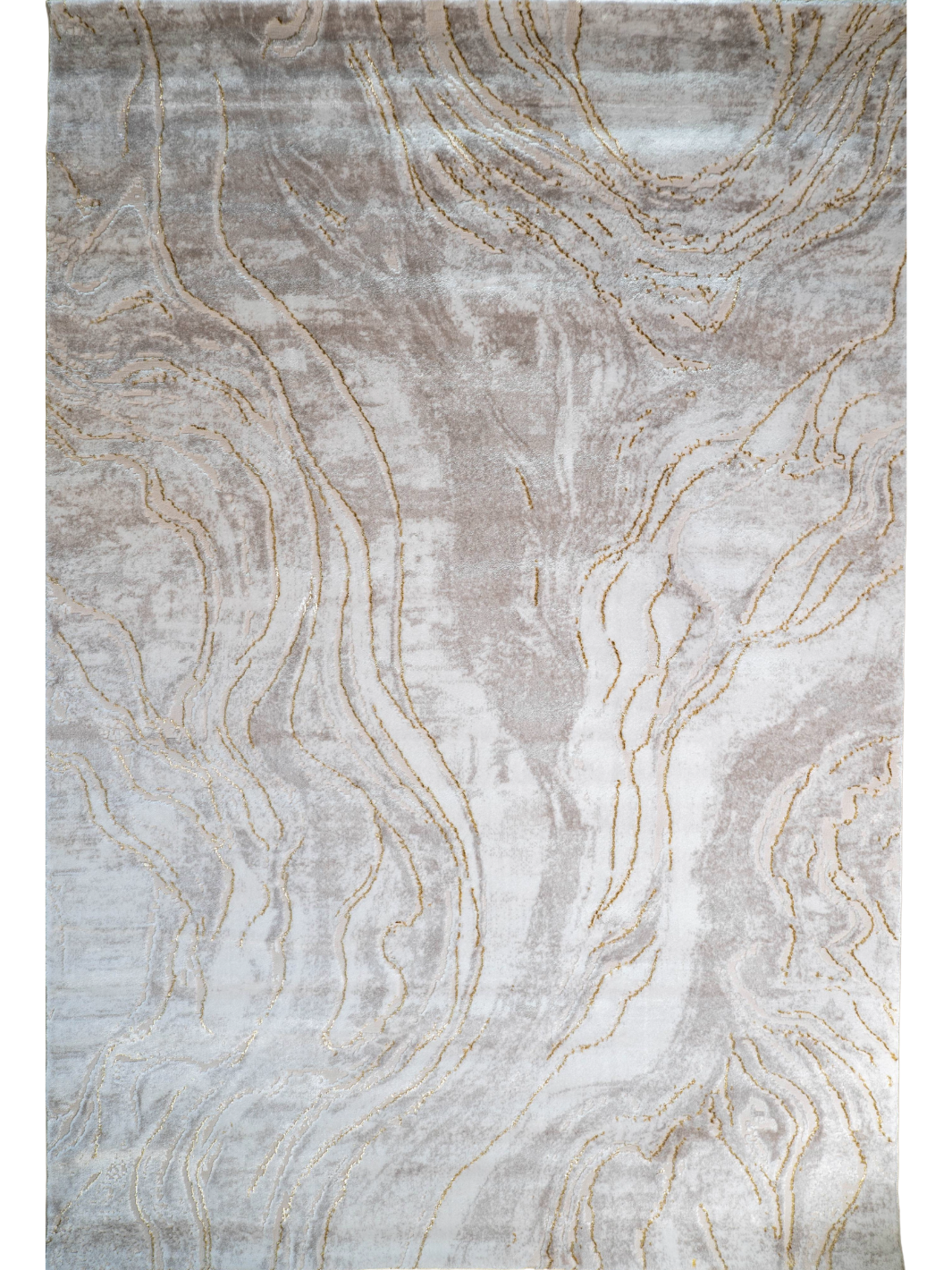Larisa Cream Beige Marble Flow Rug