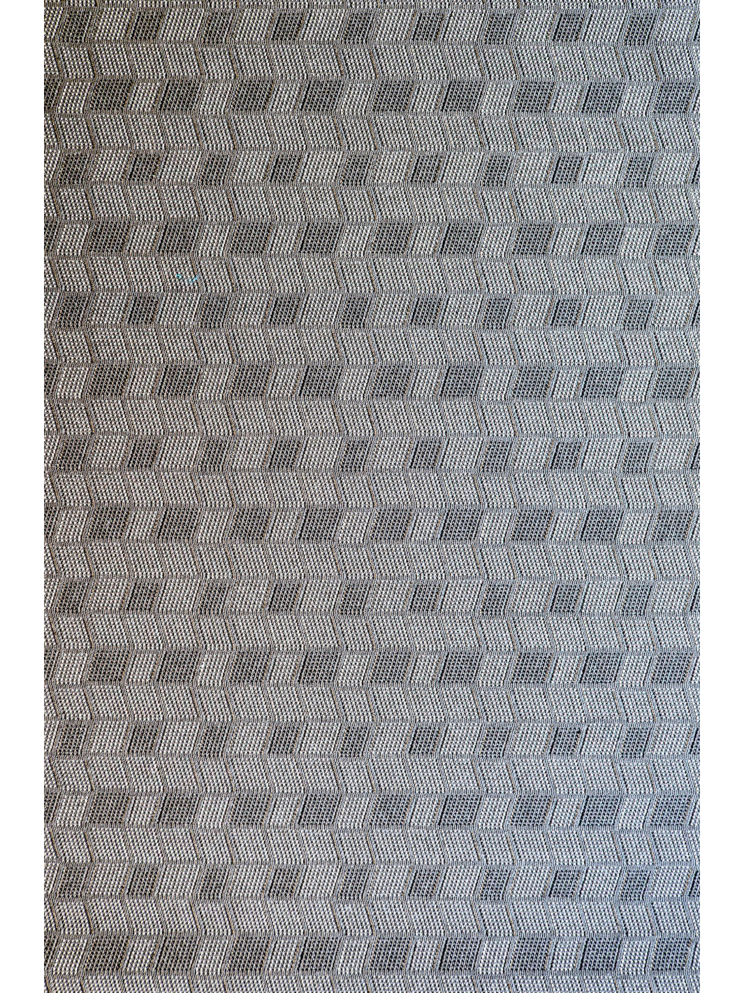 Nikko Grey Chevron Pattern Rug