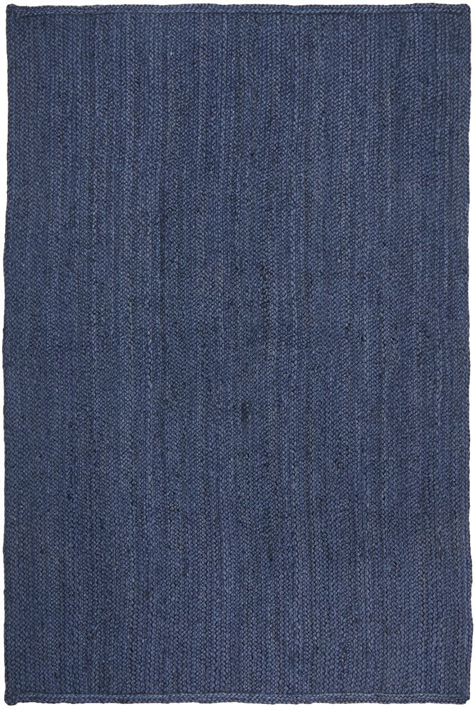 Bindi Navy Hand Braided Jute Rug