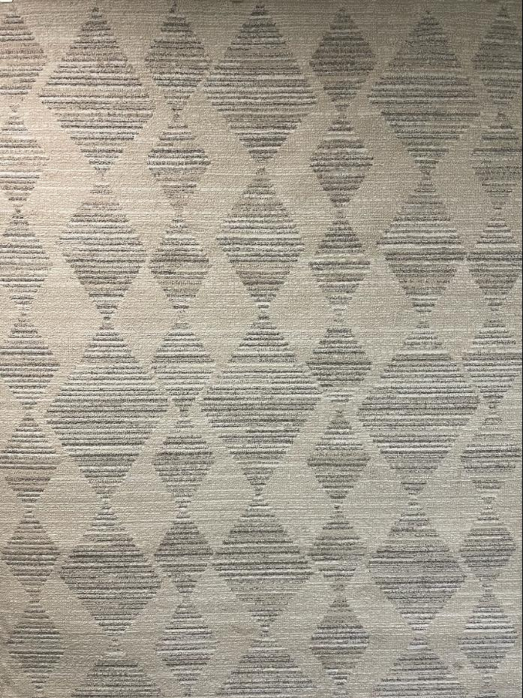 Colette Beige Diamond Geometric Rug