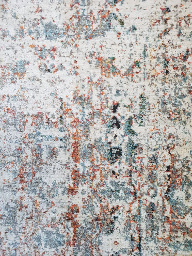 Bella Grey Distressed Vintage Rug