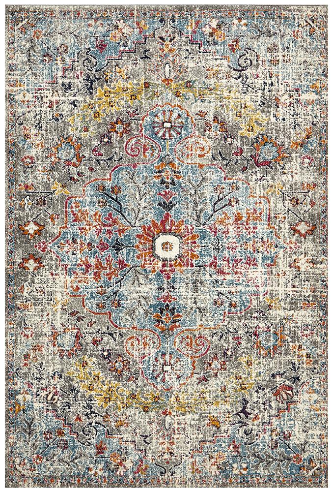 Maya Multicoloured Over Dyed Transitional Rug