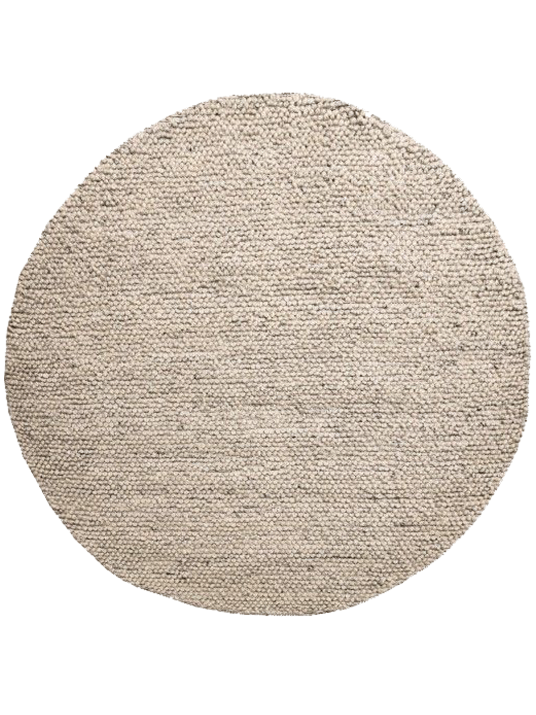 Avani Timeless Grey Loop Round Rug The Rug Lady