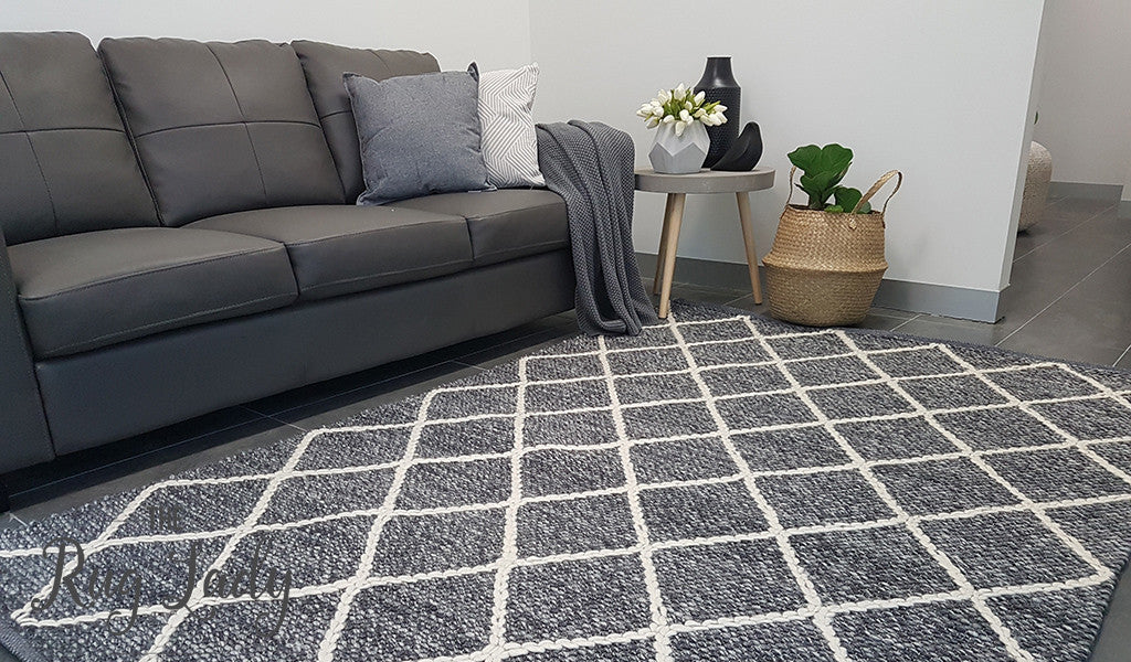 Essence Nordic Diamond Felted Wool Dark Grey