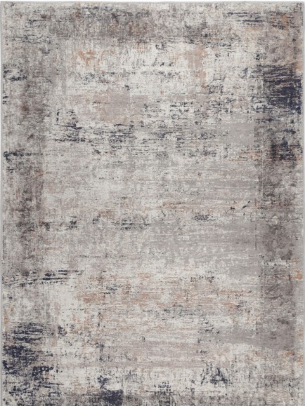 Vivien Grey Beige Vintage Abstract Rug