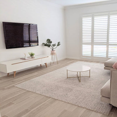 Discover the Ultimate Style Upgrade: Introducing The Awaken Grey Diamond Patterned Rug!