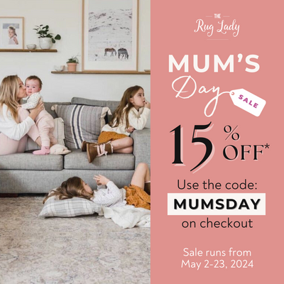 Celebrate Mum: Our Exclusive Mother's Day Rug Sale!