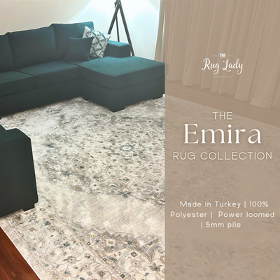Add a Kaleidoscope of Elegance and Colour with the Emira Rug Collection