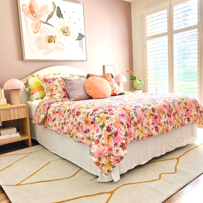Spring's Radiance Unveiled: Transform Your Home with Enchanting Coloured Rugs