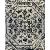 Hive Midnight Geometric Medallion Hallway Runner in 100 CM Wide