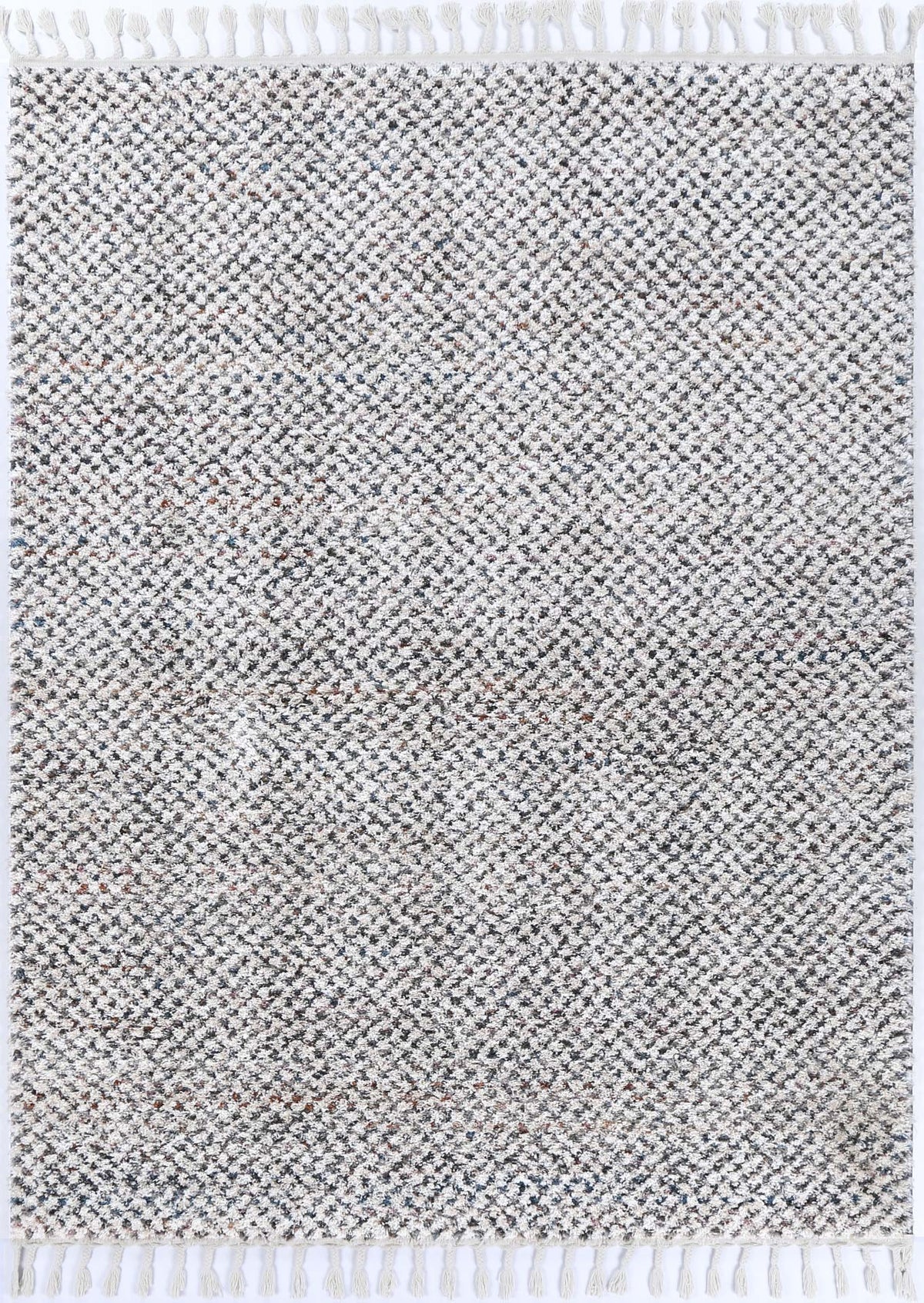 Urban Ivory Speckled Textured Rug