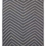 Amara Grey Chevron Natural Rug