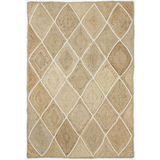 Amara Natural Diamond Pattern Jute Rug