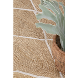 Amara Natural Diamond Pattern Jute Rug