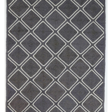 Amara Grey Diamond Lattice Jute Rug
