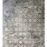 Ali Multi Geometric Diamond Lines Rug