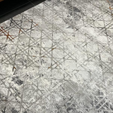 Ali Multi Geometric Diamond Lines Rug