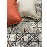 Ali Multi Geometric Diamond Lines Rug