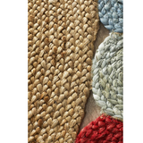 Tilly Multi Colour Jute Round Rug