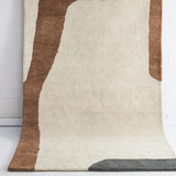 Isla Multi Abstract Geometric Wool Rug