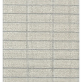 Isla Ivory Grey Grid Lines Wool Rug