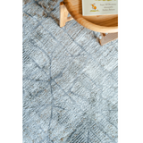 Ali Grey Distressed Abstract Rug