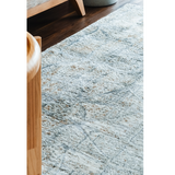 Ali Grey Distressed Abstract Rug