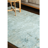 Ali Grey Distressed Abstract Rug