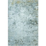 Ali Grey Distressed Abstract Rug