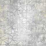 Ali Grey Distressed Abstract Rug