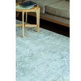 Ali Grey Distressed Tribal Rug