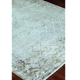 Ali Grey Distressed Tribal Rug