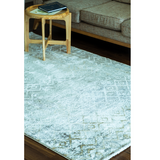 Ali Grey Distressed Tribal Rug