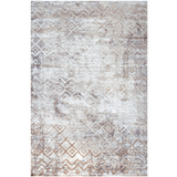 Ali Grey Distressed Tribal Rug