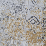 Ali Grey Tribal Pattern Rug