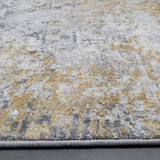 Ali Grey Tribal Pattern Rug