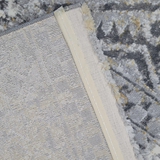 Ali Grey Tribal Pattern Rug
