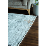 Ali Multi Geometric Diamond Lines Rug