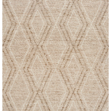 Anika Beige Diamond Trellis Wool Rug