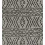 Anika Charcoal Tribal Wool Rug