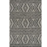 Anika Charcoal Tribal Wool Rug