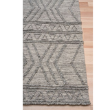 Anika Grey Tribal Wool Rug