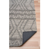 Anika Grey Tribal Wool Rug