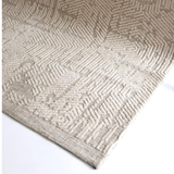 Isla Ivory Maze Geometric Rug