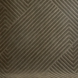 Isla Dark Green Linear Texture Wool Rug