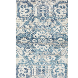 Blake Blue Grey Medallion Transitional Hallway Runner