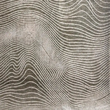 Isla Green Contour Lines Wool Rug