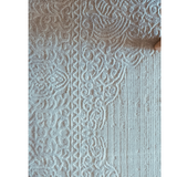 Costa Silver Ornate Medallion Bordered Rug